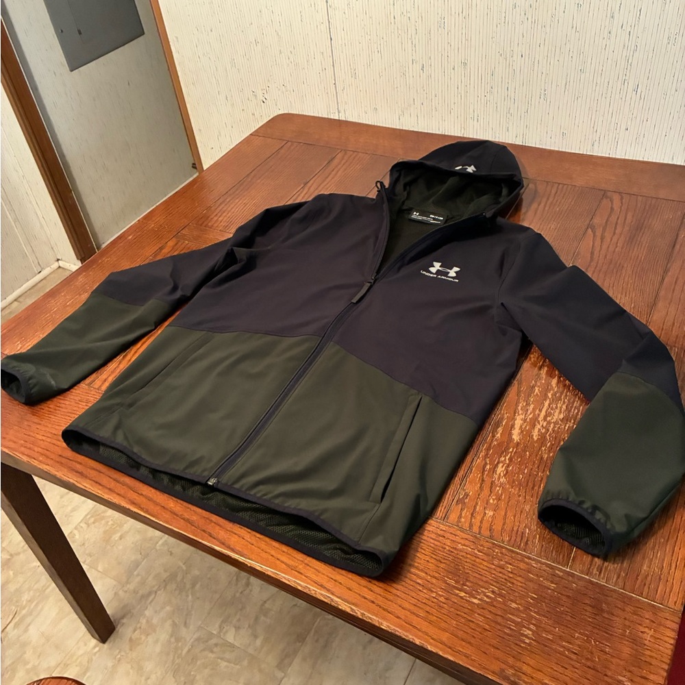 Under Armour Jacket Unisex S/ P/ CH Headgear 2 Tone Full Zip Hoodie